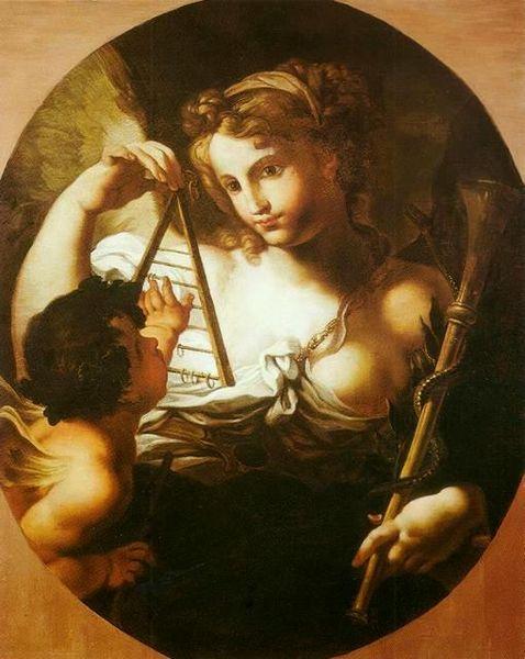 Sebastiano Conca Allegory of Science France oil painting art